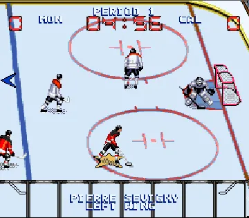 Wayne Gretzky and the NHLPA All-Stars (USA) (Beta) screen shot game playing